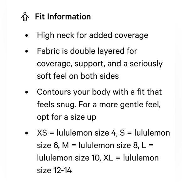 🍋 Lululemon Wundermost Ultra-Soft Nulu High-Neck Sleeveless Bodysuit, NWT - Picture 15 of 16